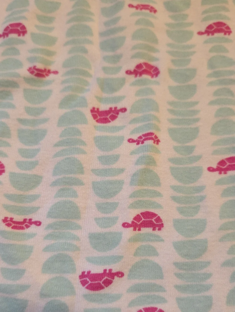 Carters Light Blue and Pink Turtle Pajama Set - Kids Pajamas